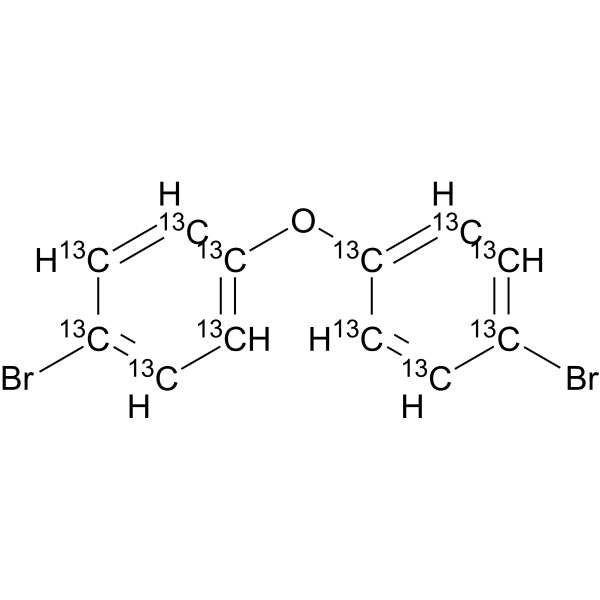 4,4′-Dibromo diphenyl ether-13C12 488710-17-4